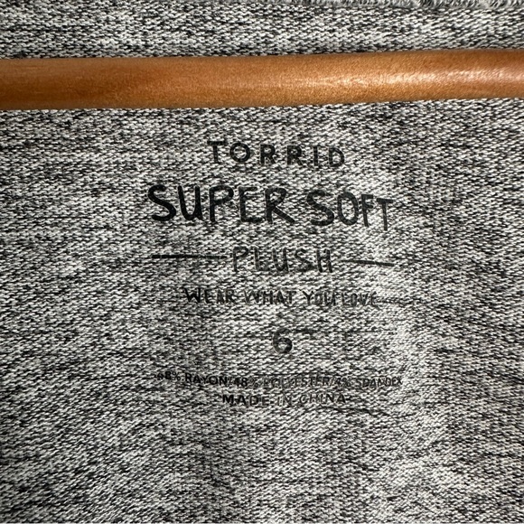 *TORRID* Super Soft Plush Skater Dress - Picture 6 of 9